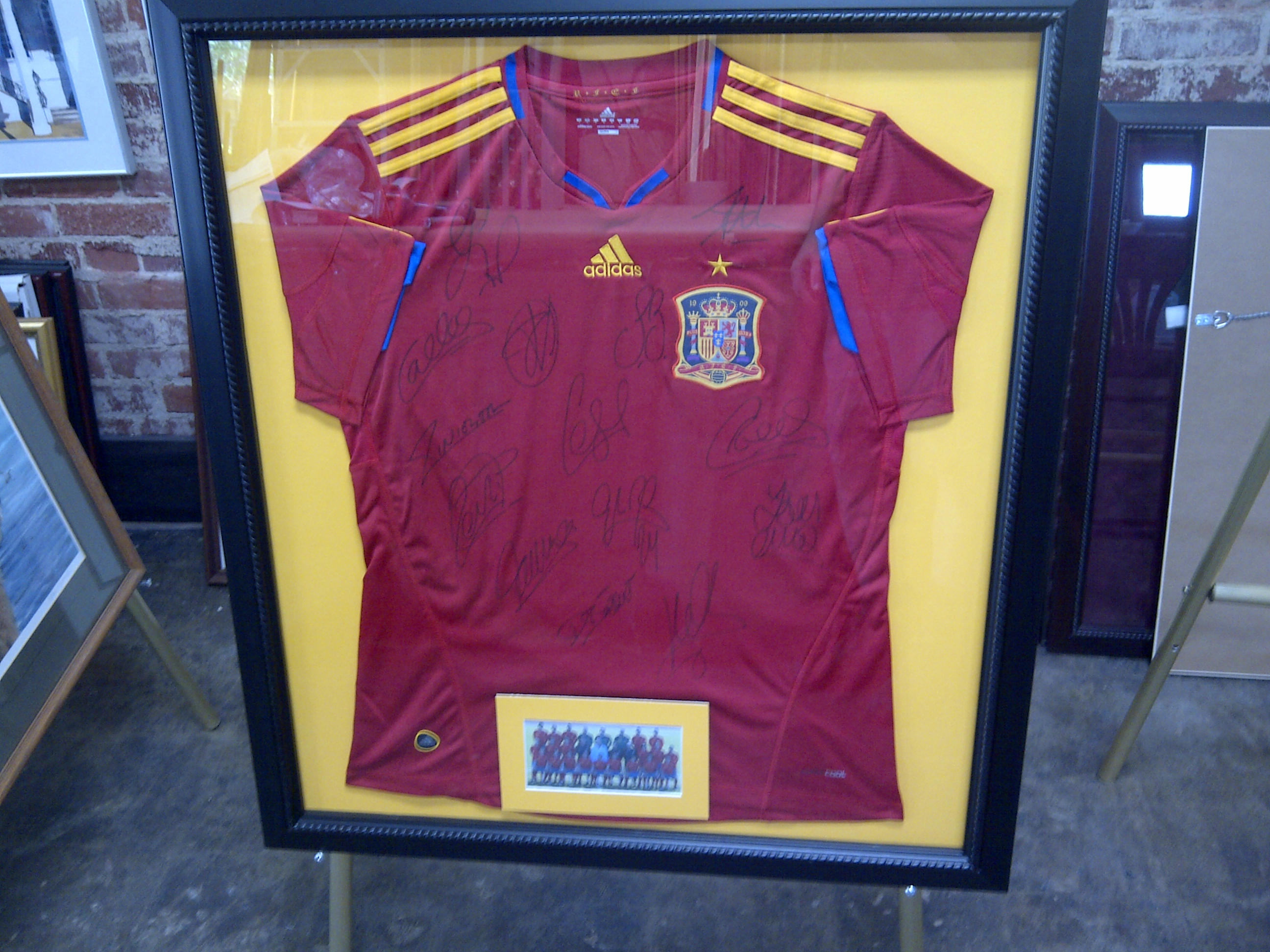 signed soccer jerseys