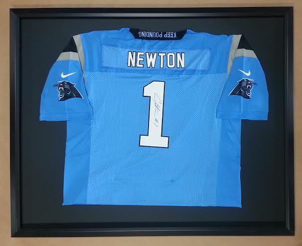 autographed cam newton jersey