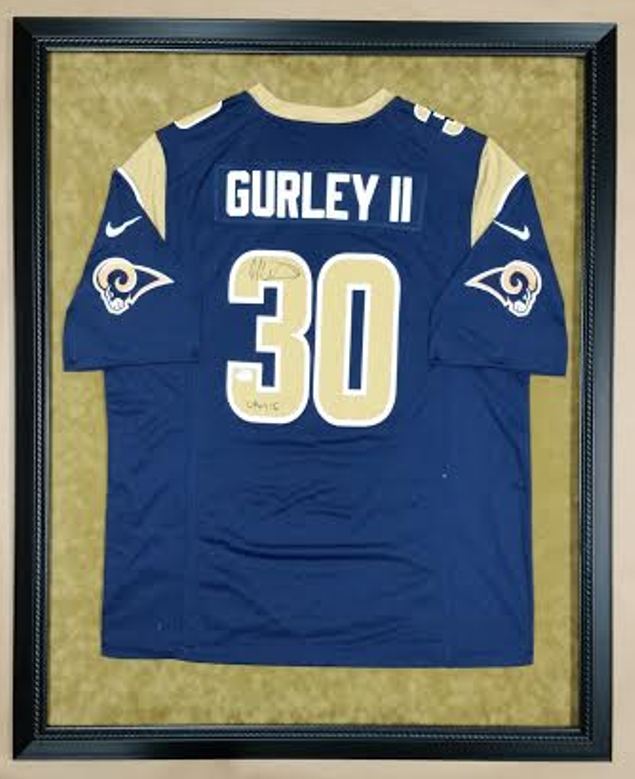 todd gurley framed jersey