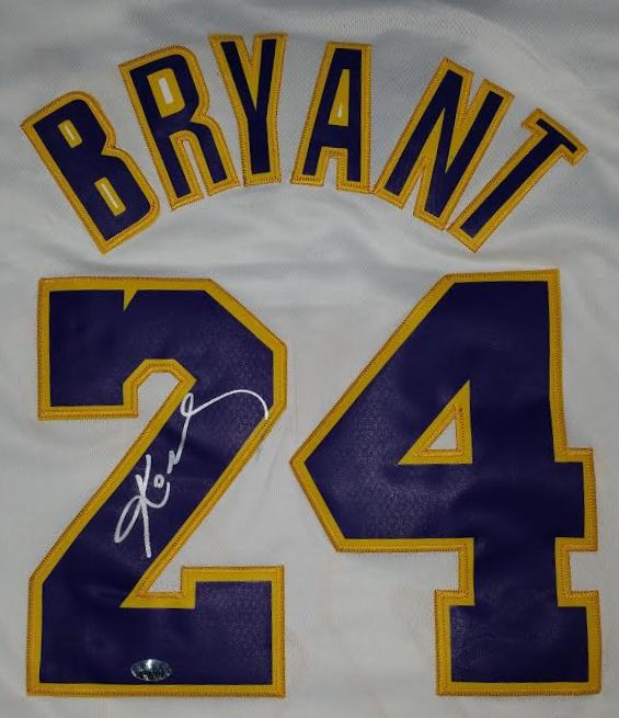 Framed Kobe Bryant Basketball Jersey! Autographed! Made in the USA ...