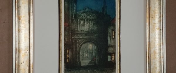 Nicely Framed Antique Hand-coloured Engraving!