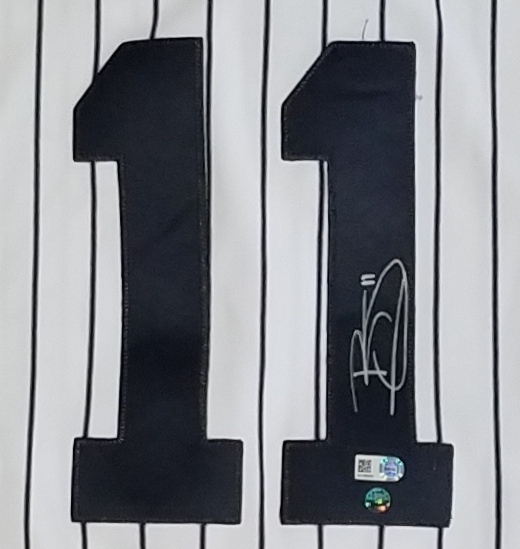 Framed Autographed Brett Gardner NY Yankees Jersey! – Columbia Frame Shop